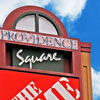 the providence group shopping center signage